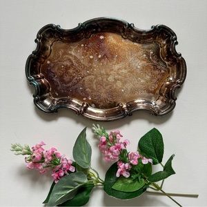 Vintage Silver Tray